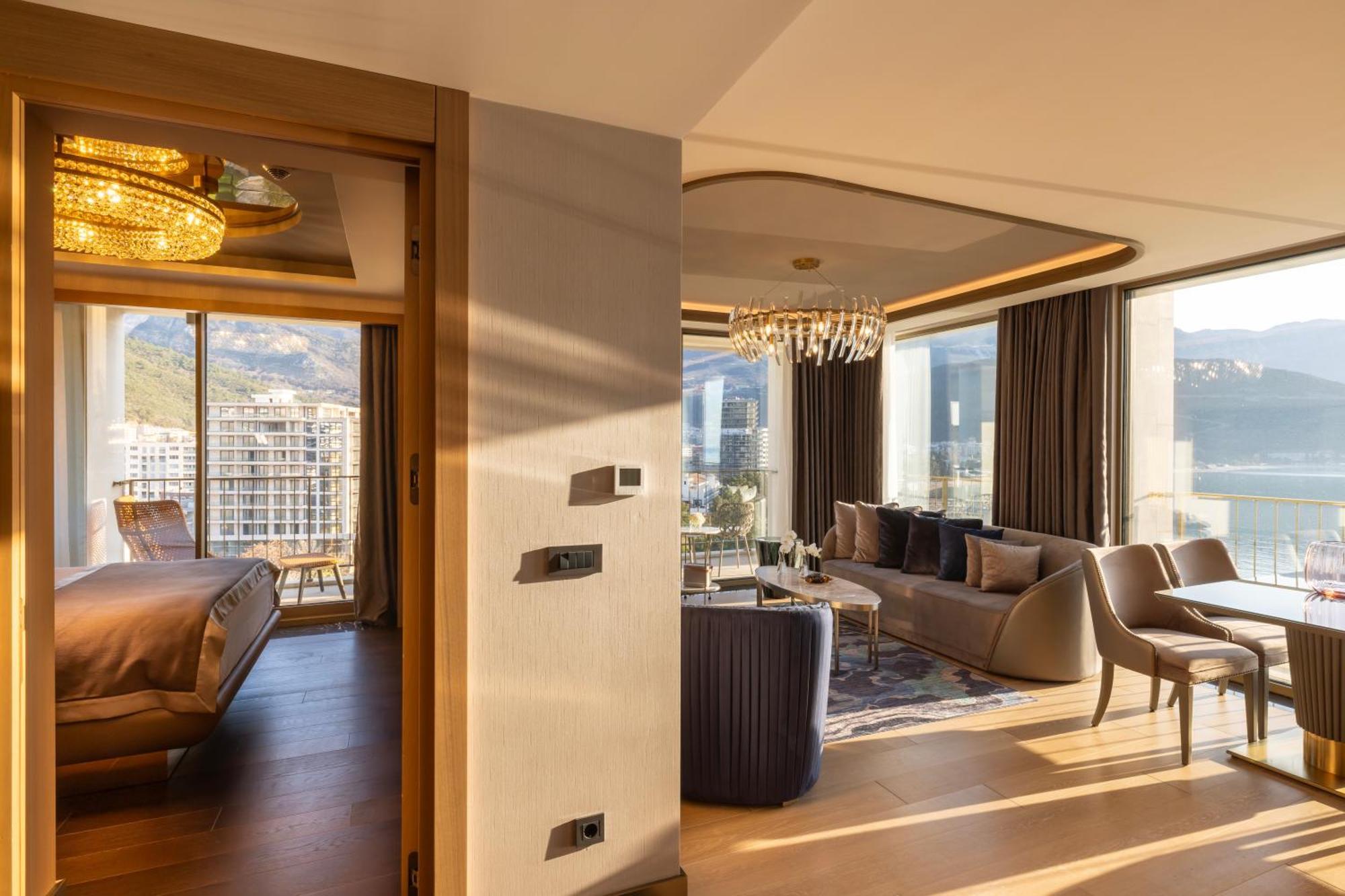 Merit Starlit Hotel & Residences Budva Bagian luar foto